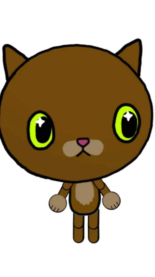 ai character: copper background