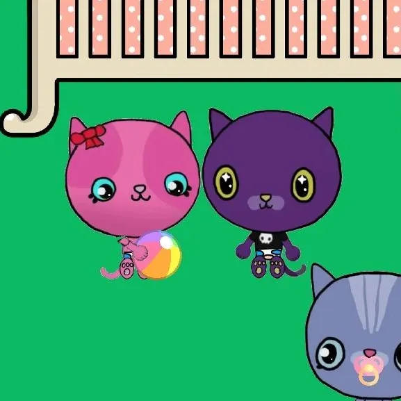 chat with ai character: meow cyriak babies