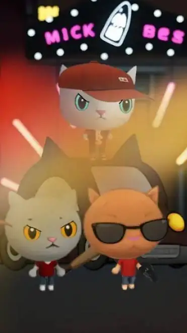 Talkie AI - Chat with 3 gangsters cats