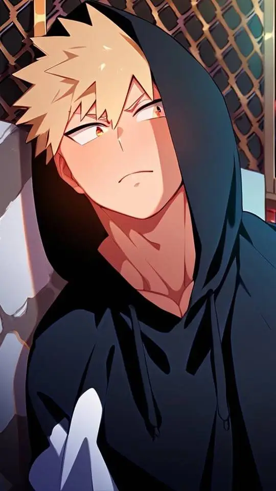 ai character: Katsuki Bakugou background