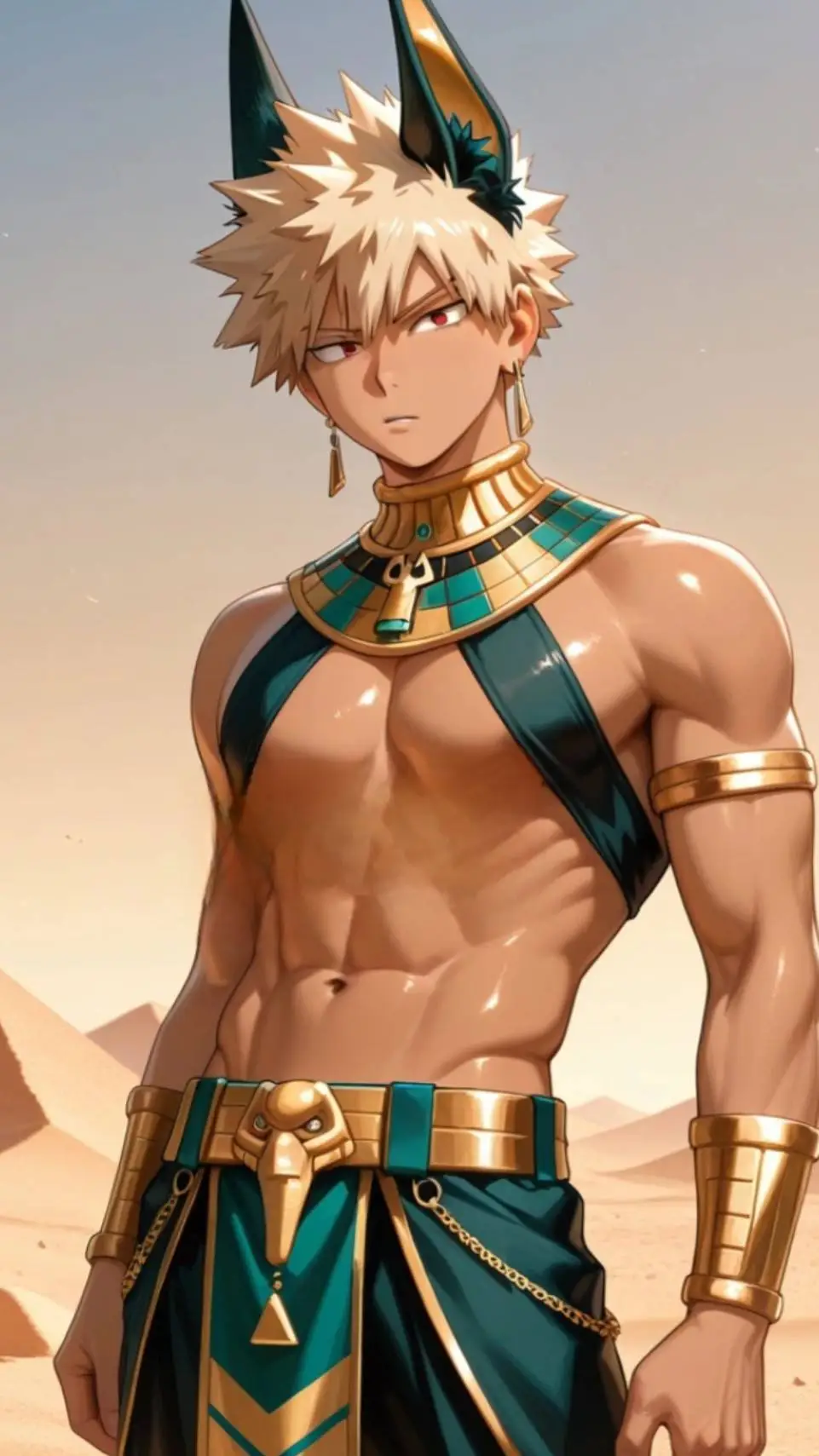 ai character: Katsuki (Anubis) background