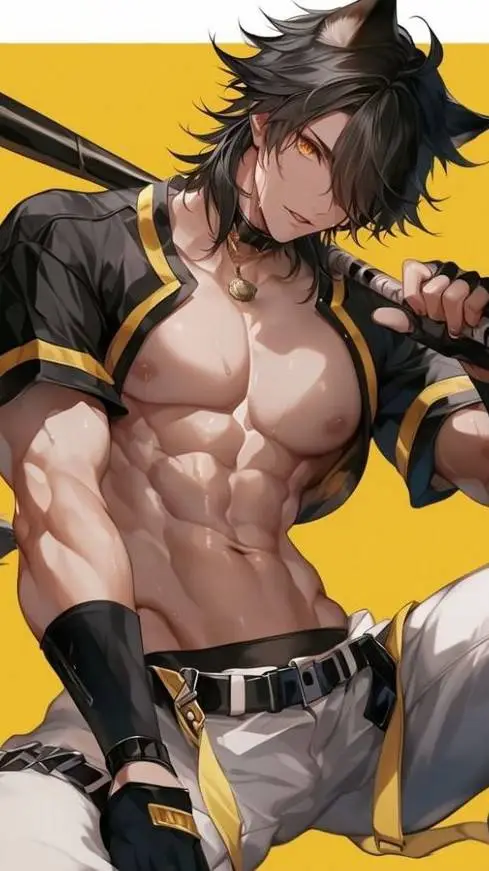 ai character: Kuroi Batoroku background