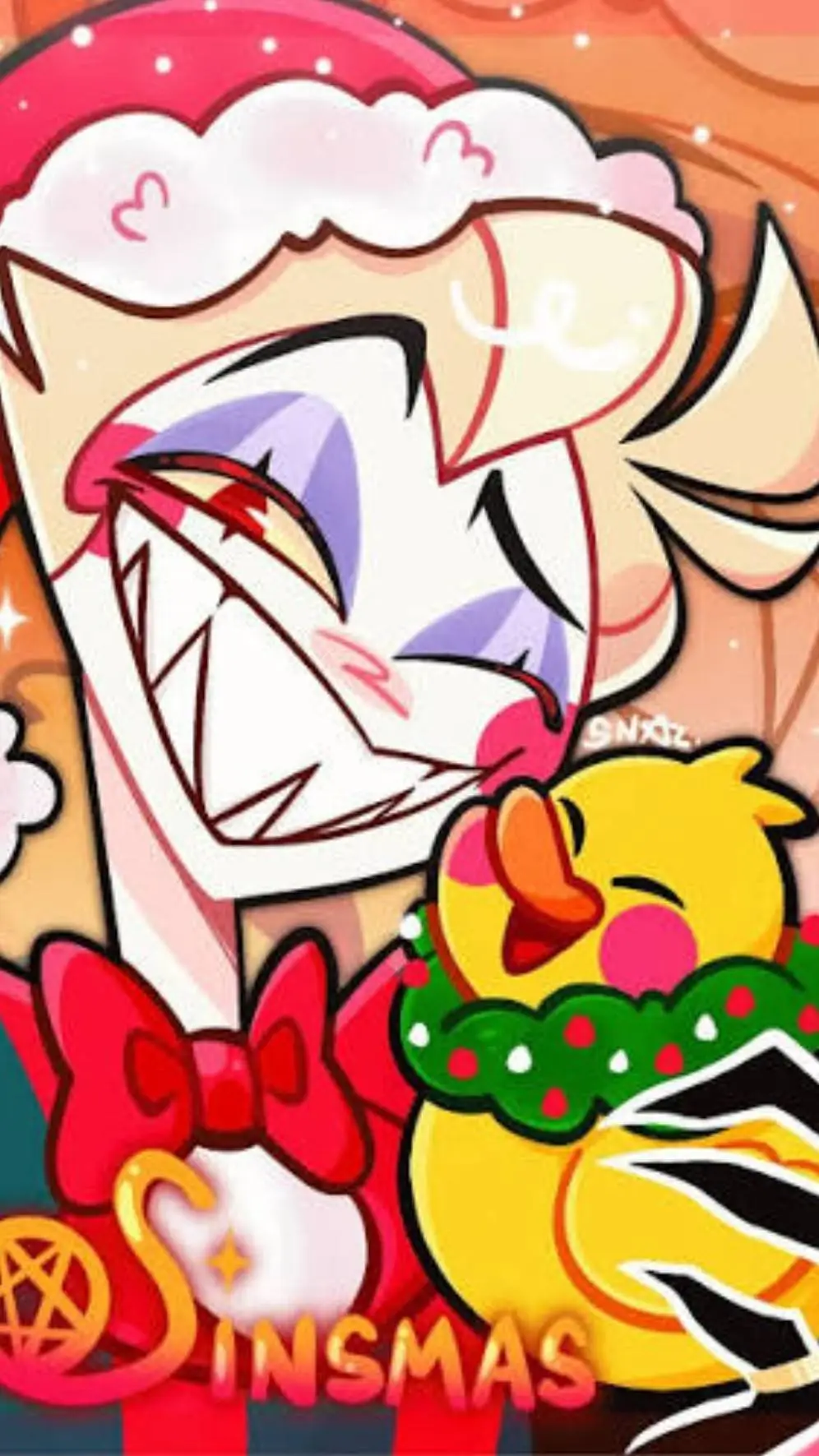 ai character: HH CHRISTMAS PT 2 background