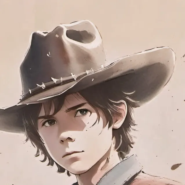 chat with ai character: Carl grimes