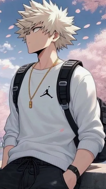 ai character: Bakugo True Love background