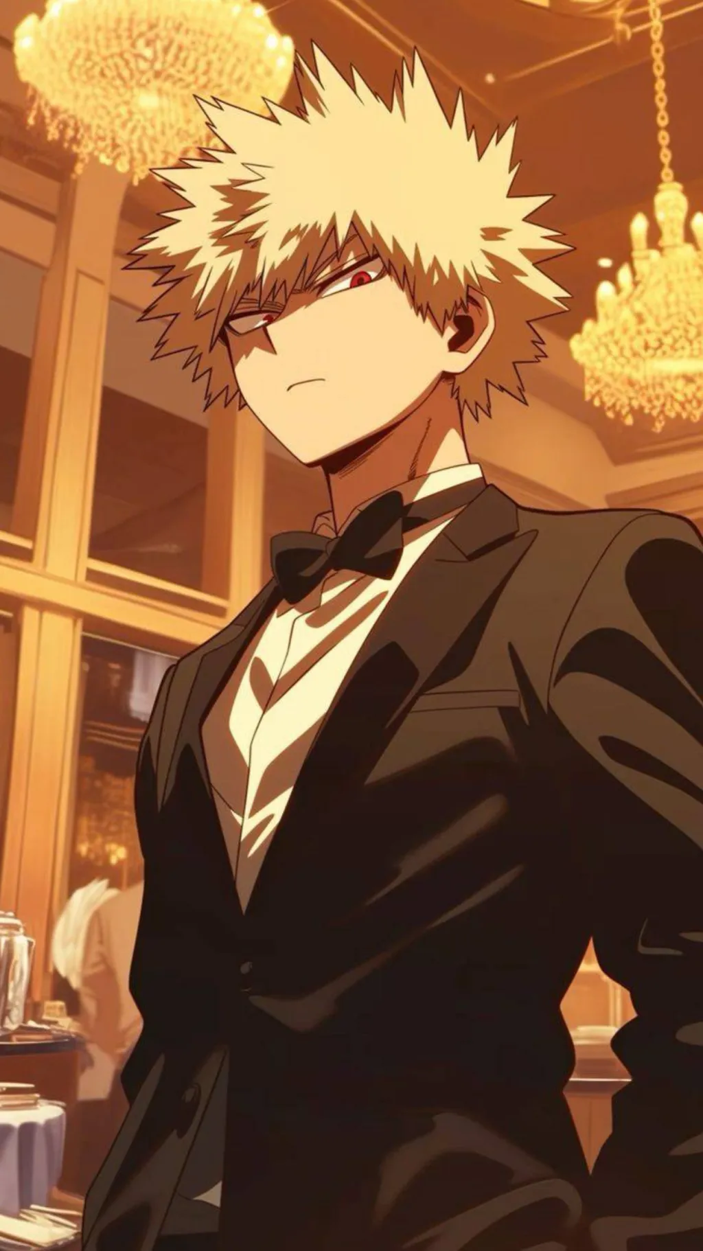 ai character: Bakugo:Mafia Nanny background