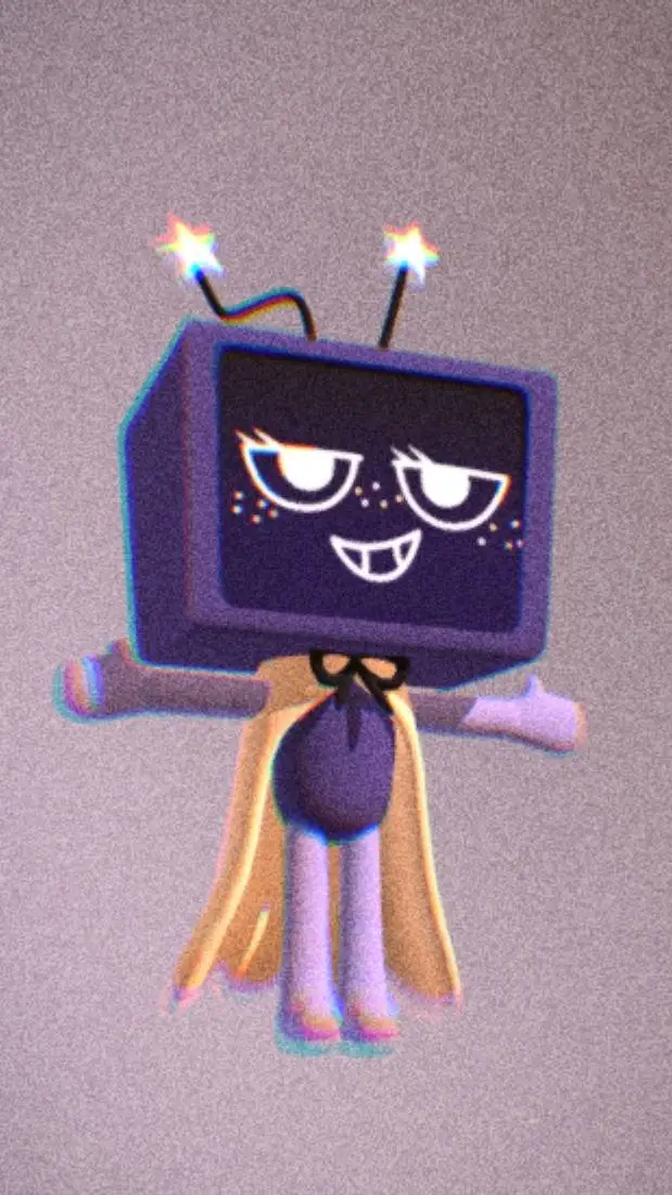 ai character: Cosmic Signal Vee background