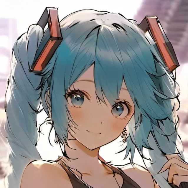chat with ai character: Hatsune miku
