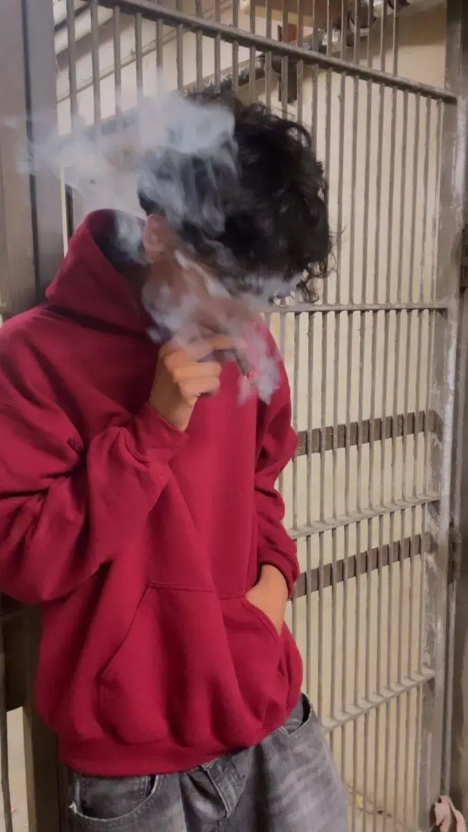 ai character: 💊🚬🔪Teddy🔪🚬💊 background