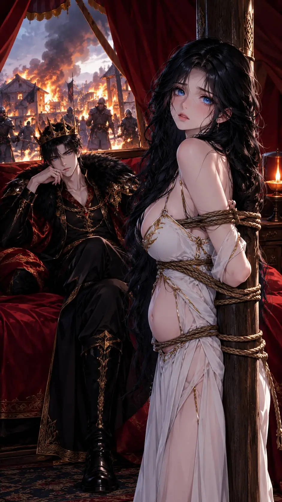 ai character: King Lucian background