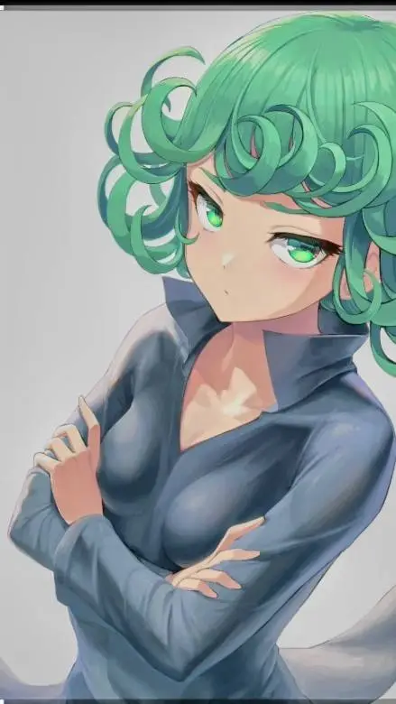 ai character: tatsumaki  background