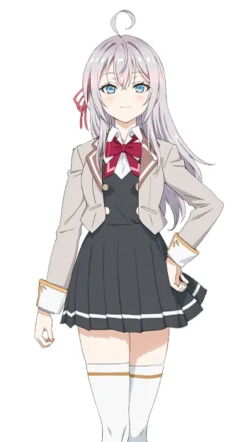 ai character: Alya kujou background