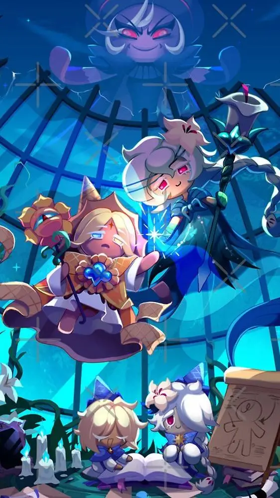 ai character: cookie academy background