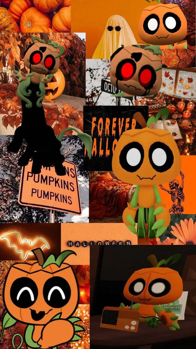 ai character: Dandys world farm background