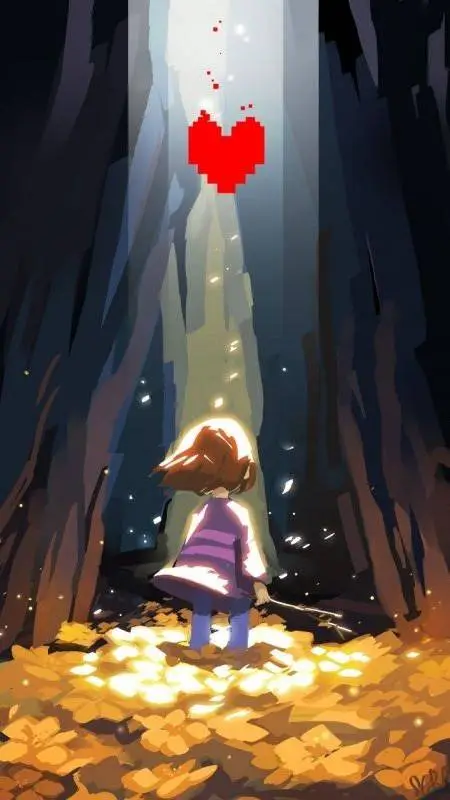 ai character: Undertale background