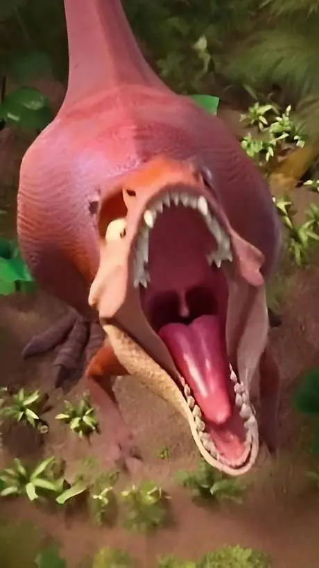 ai character: Momma Dino background