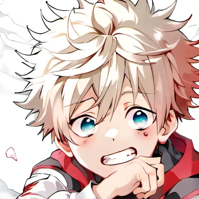 chat with ai character: kid bakugou 