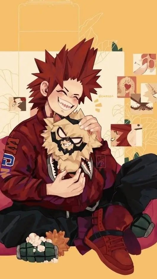 ai character: Eijiro Kirishima background