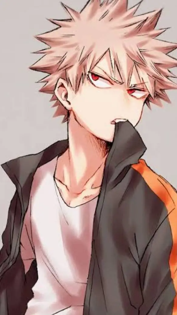 ai character: bakugo kaksuki  background