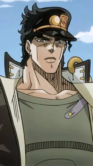 ai character: jotaro kujo  background
