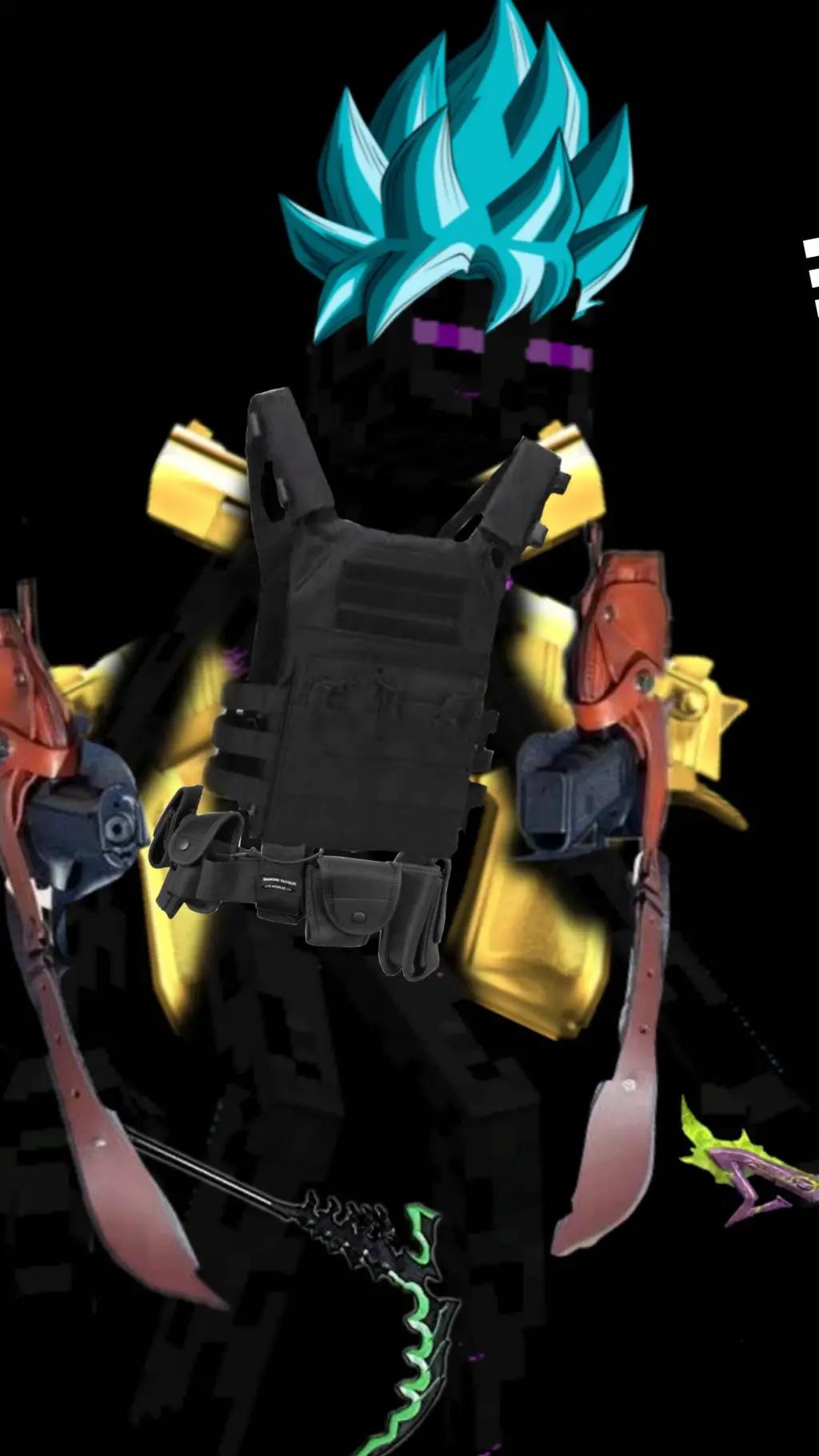 ai character: backdoors+doors background