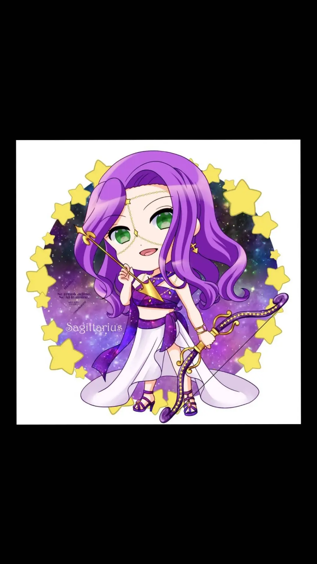 ai character: 射手座之灵 background