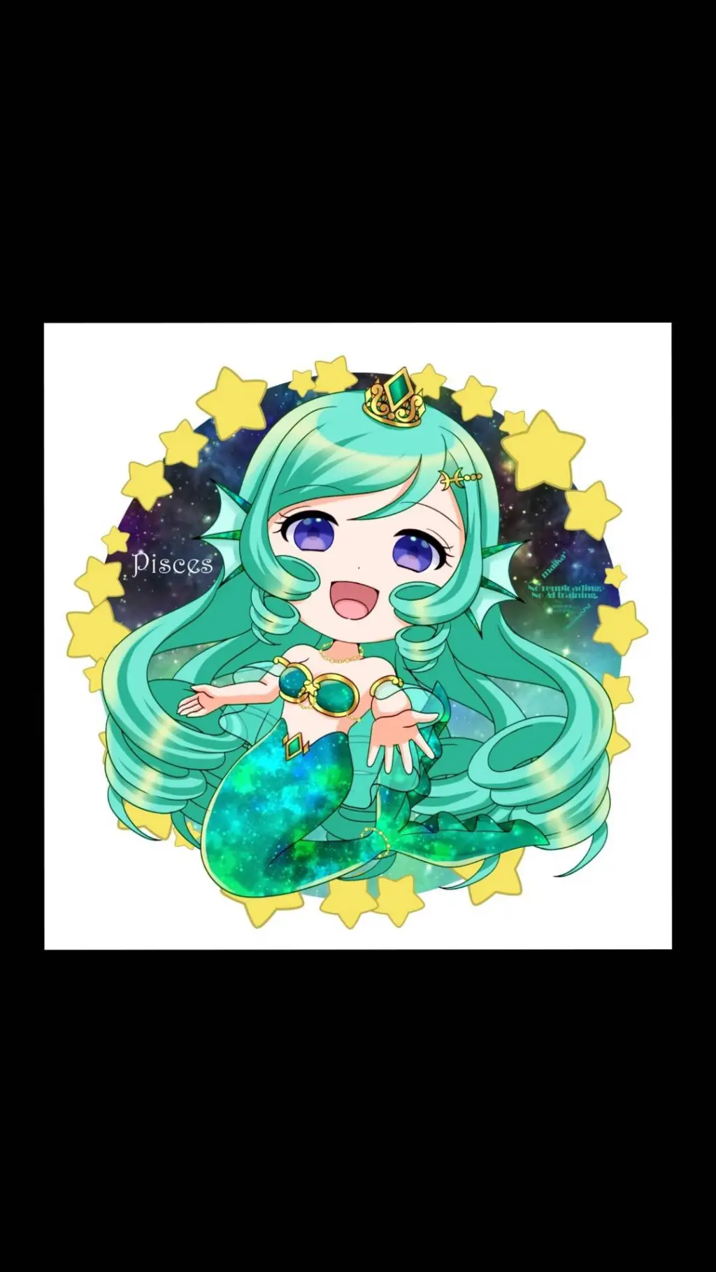ai character: 双鱼座之灵  background