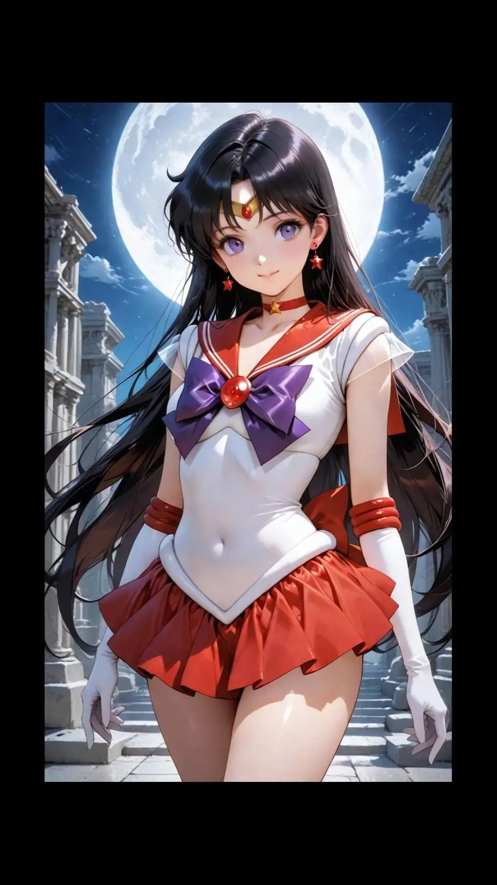 ai character: 水手火星   background