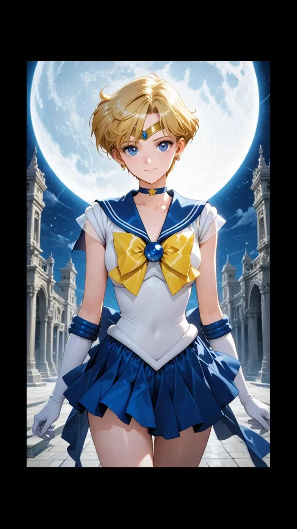 ai character: 水手天王星    background