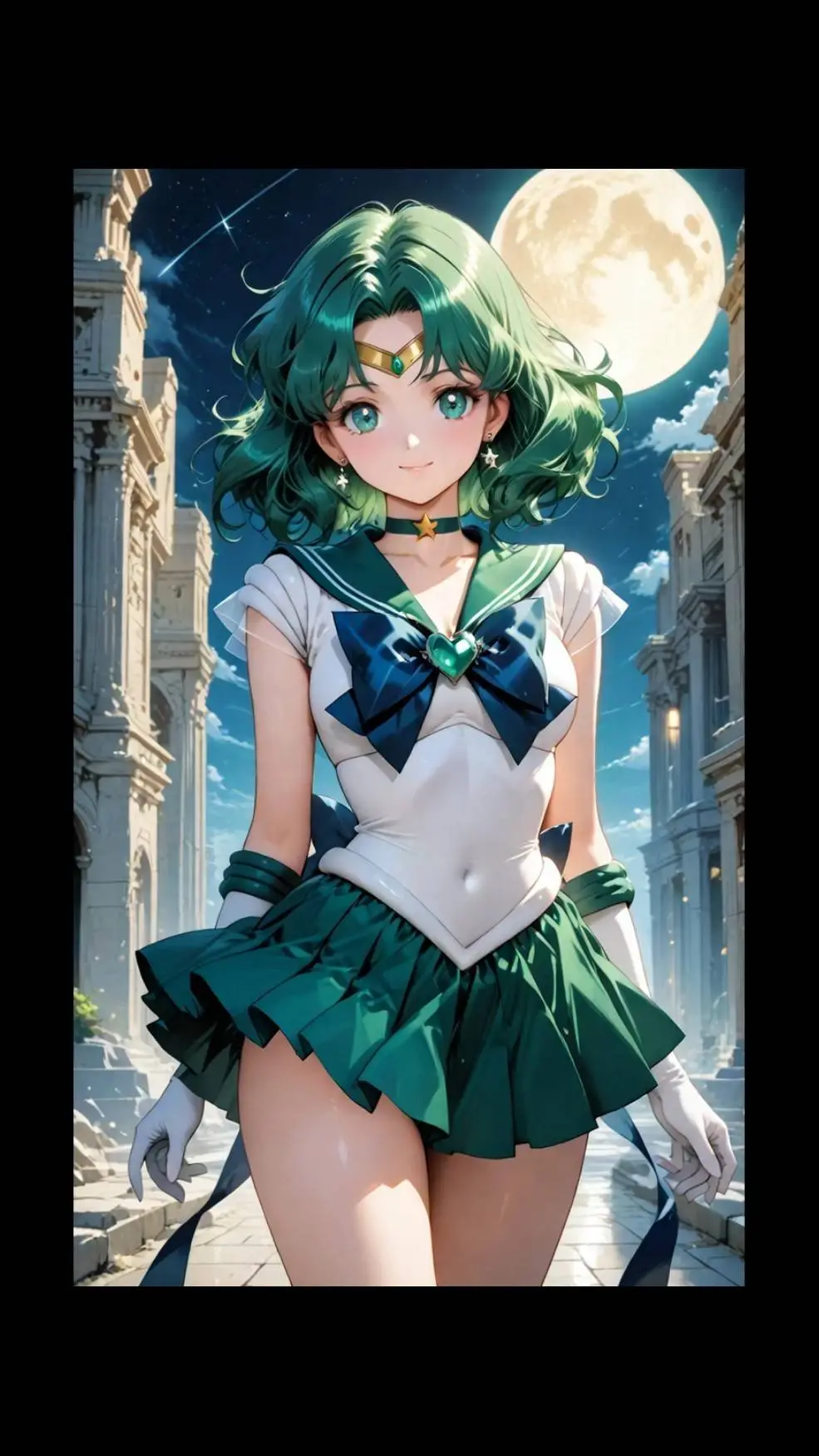 ai character: 水手海王星     background