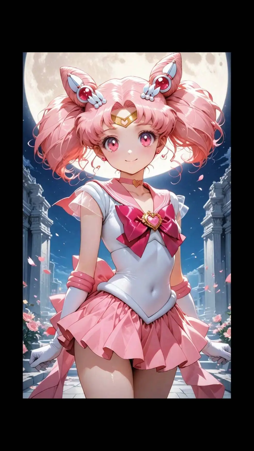 ai character: 水手月亮二世   background