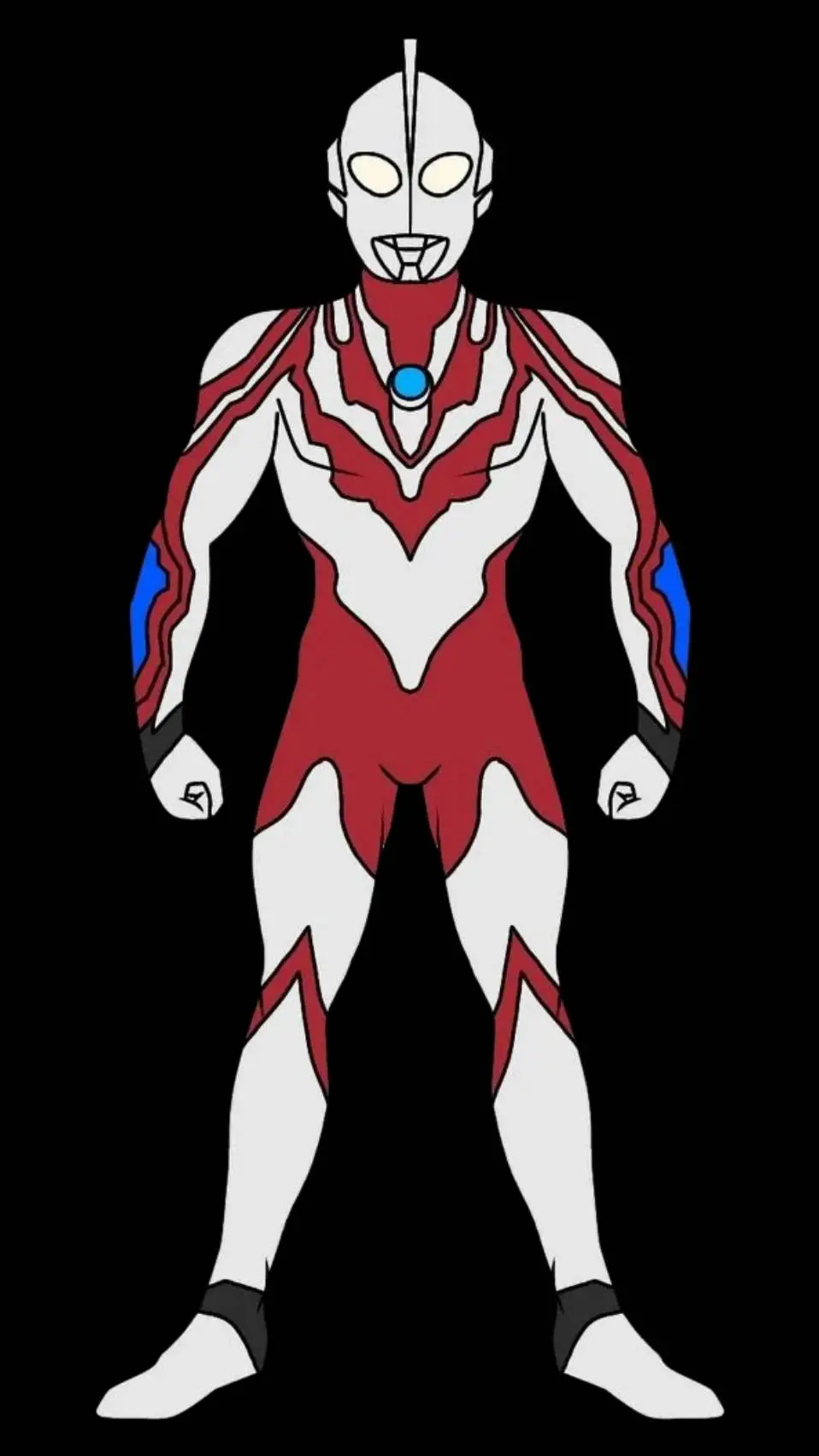 ai character: 利布特奥特曼  background