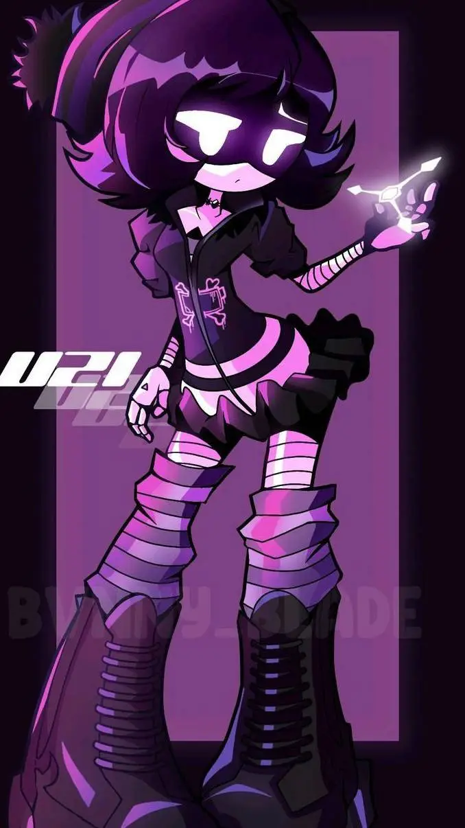 ai character: ∆[💜UZI💜]∆ background