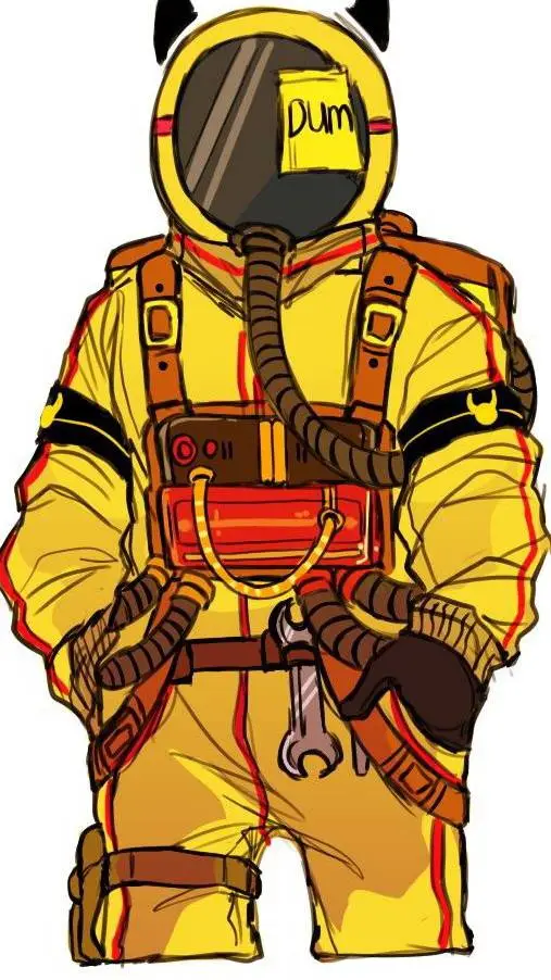 ai character: Amarillo (Among us background