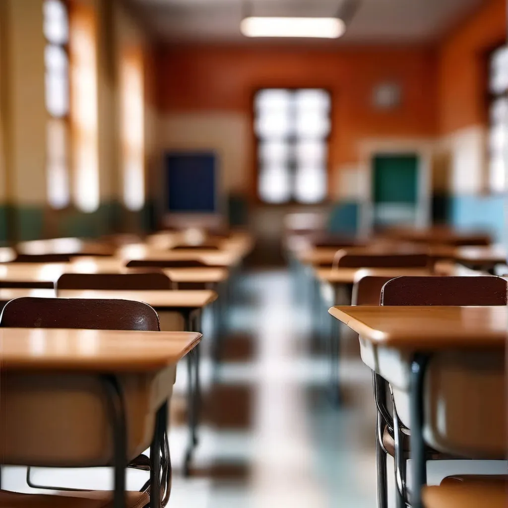 chat with ai character: classroom