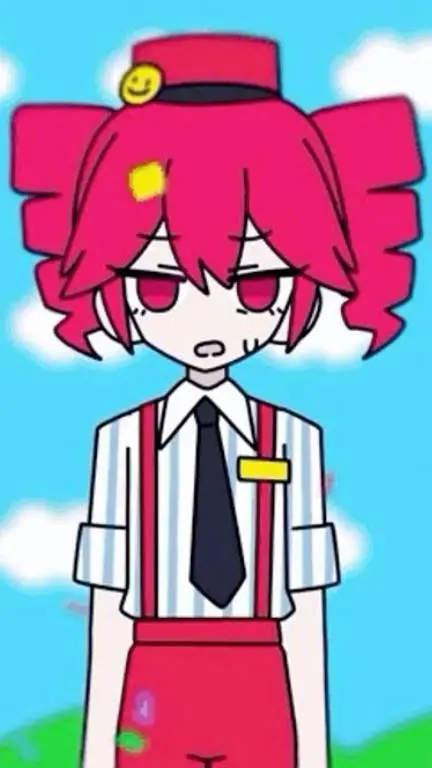 ai character: teto mesmerizer  background