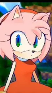 ai character: amy rose background
