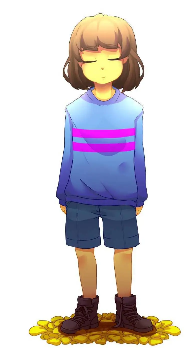 ai character: Фриск background