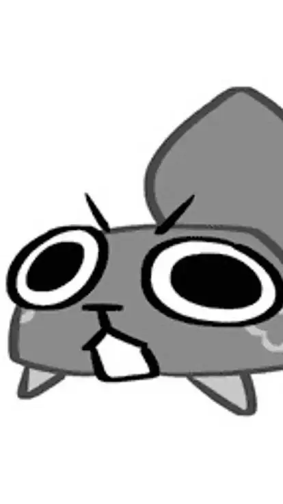 ai character: pebble background