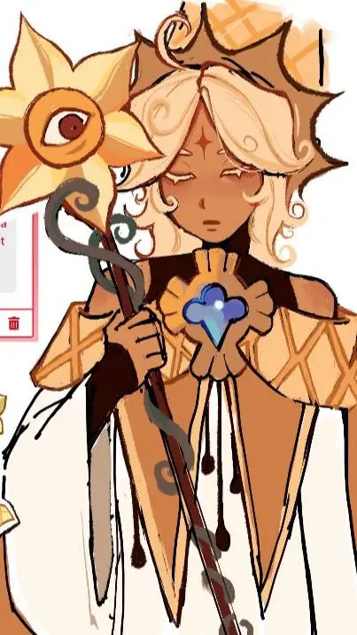 ai character: ~{PVC}~ background