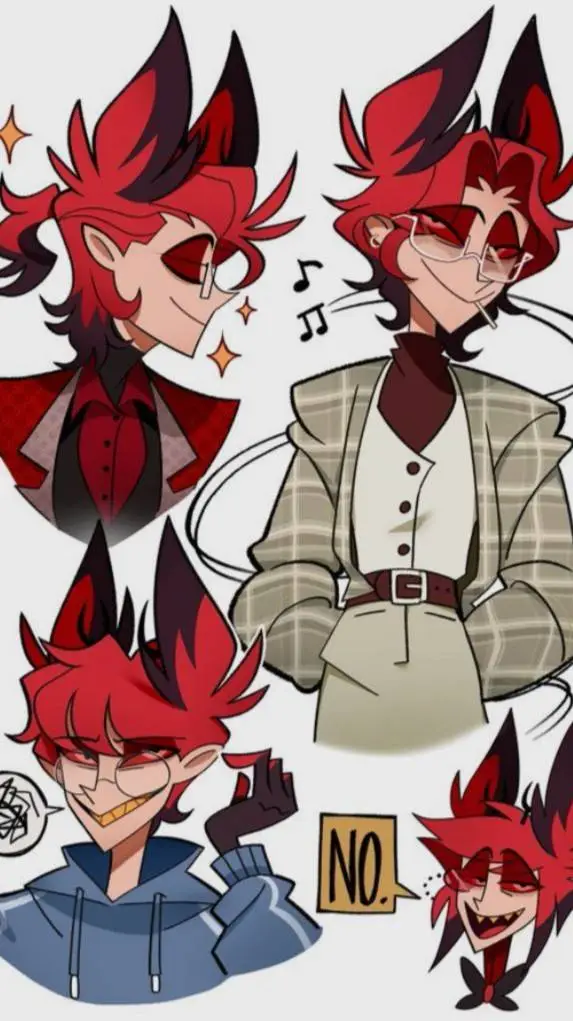 ai character: ~°Alastor°~ background