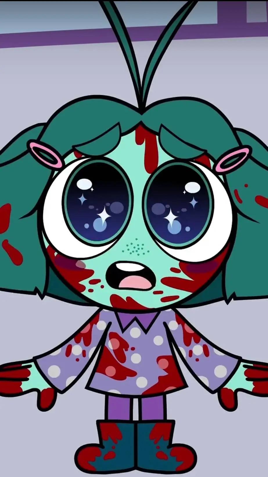 ai character: Envy cute killer background