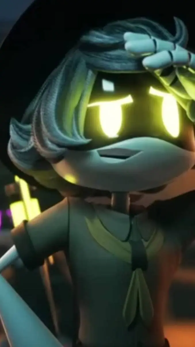 ai character: N X UzI x yo background