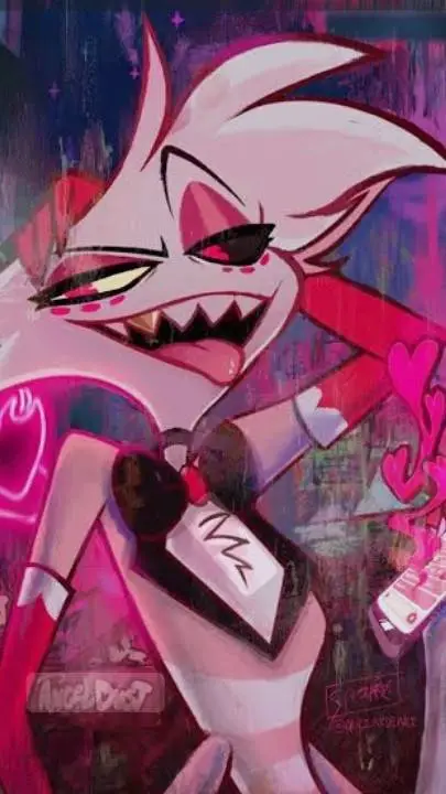 ai character: angle dust background