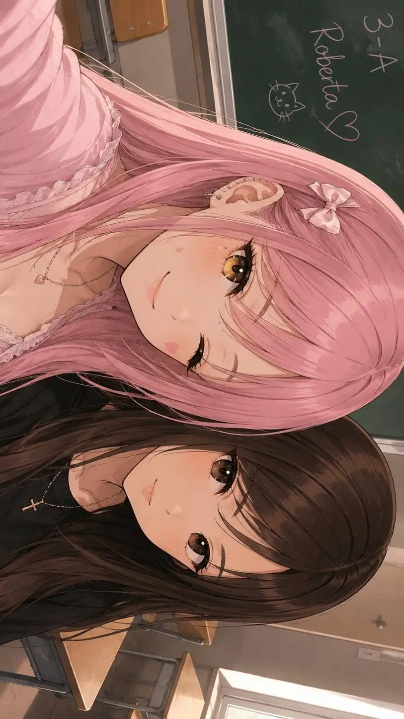 ai character: Roberta e Maria background