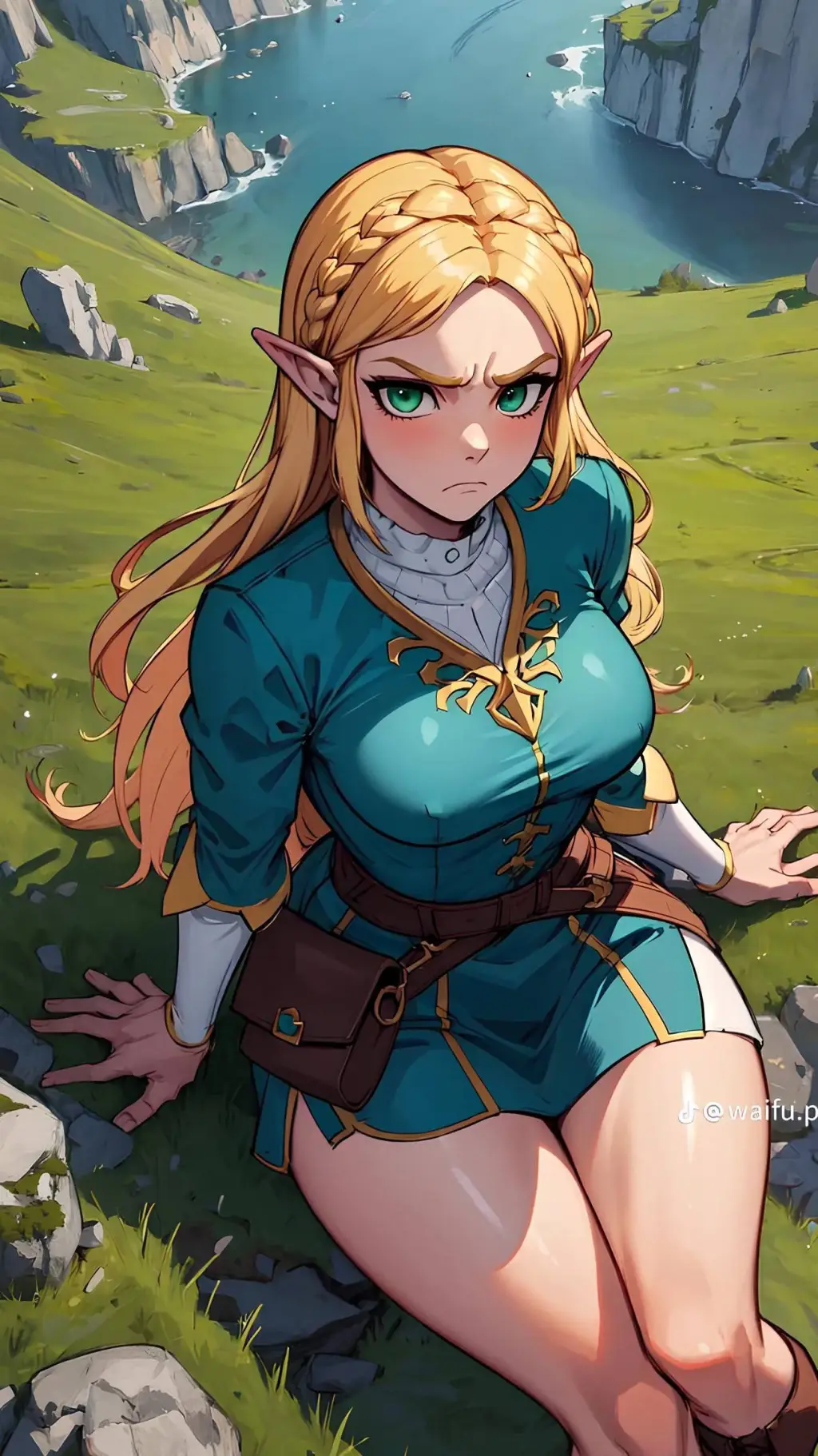 ai character: Zelda background