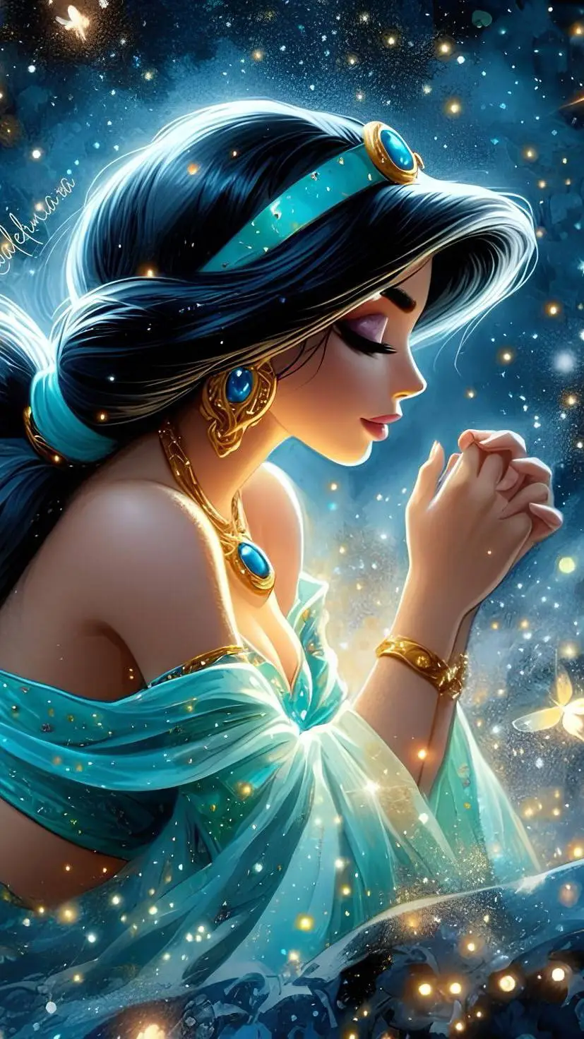 ai character: Jasmine background