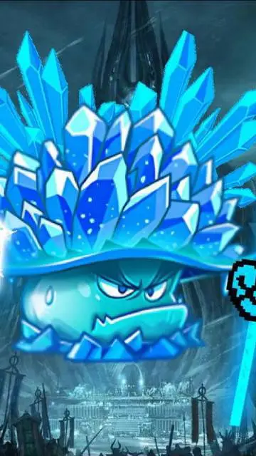 ai character: ледогриб  background