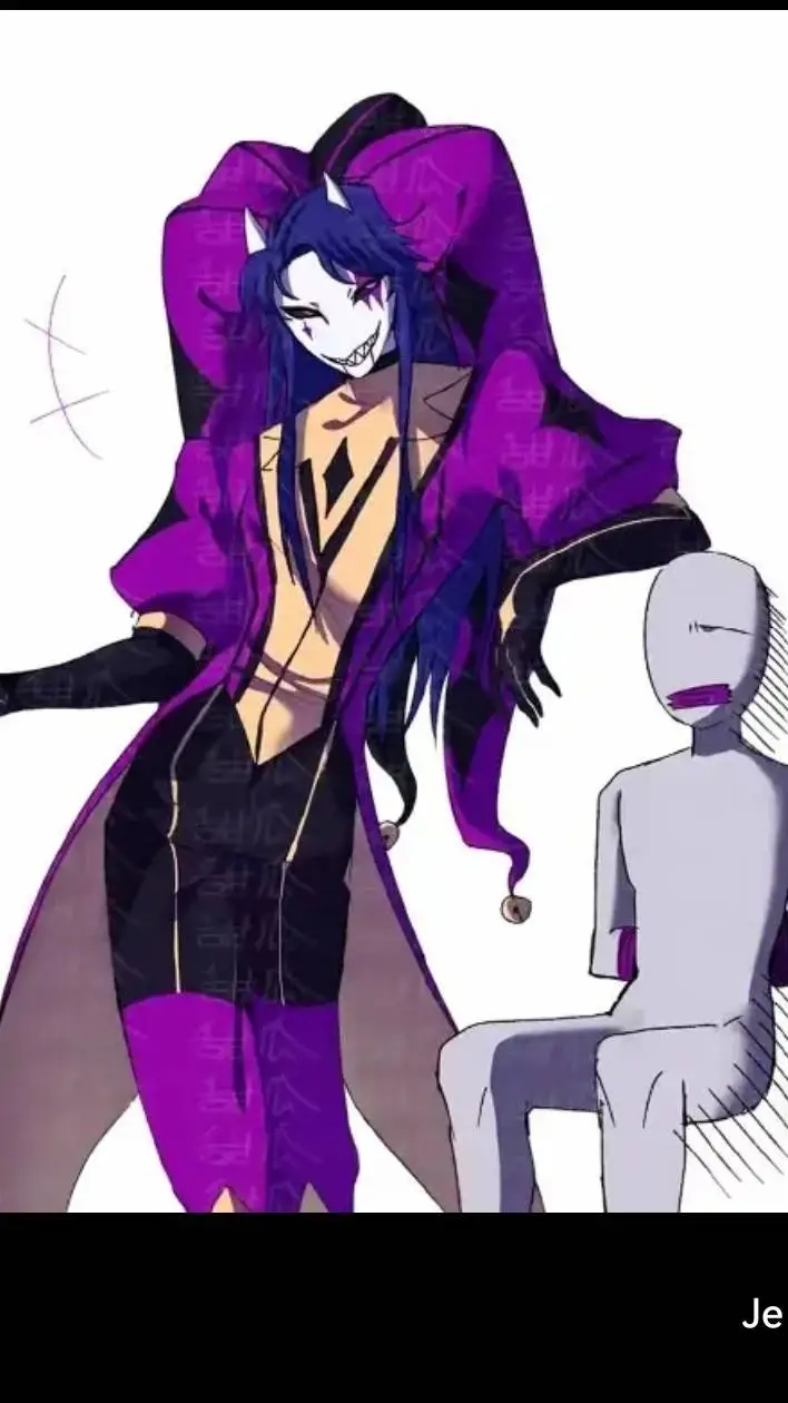 ai character: 🍷Jester🎭 background