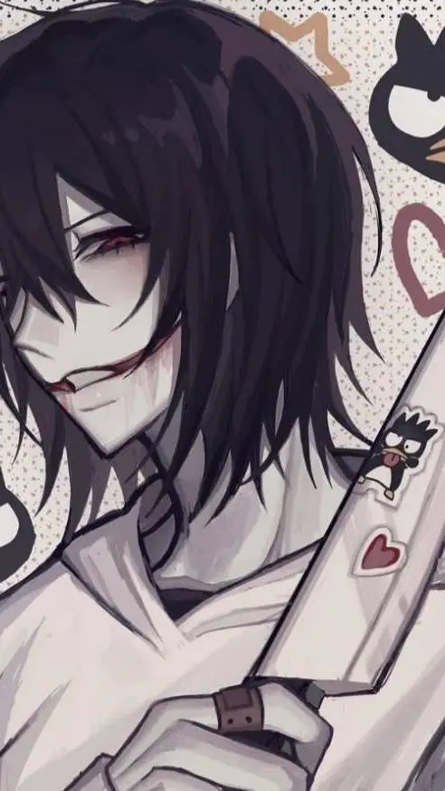 ai character: 🕷jeff the killer🥀🕸 background